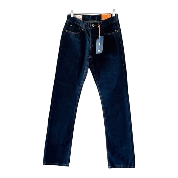 NWT Men’s Jeans CLOCKHOUSE Straight Fit Regular Waist Blue Denim Jeans - Picture 4 of 8